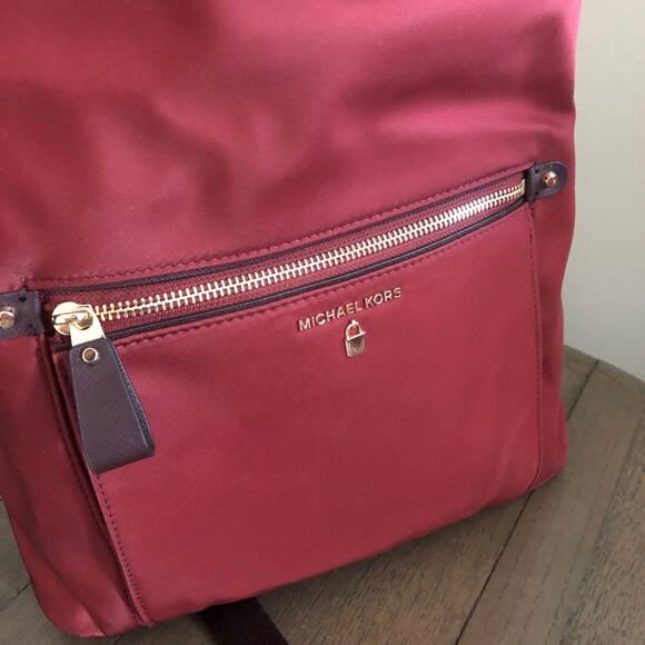 New michael kors kelsey Backpack brandy Nylon $178